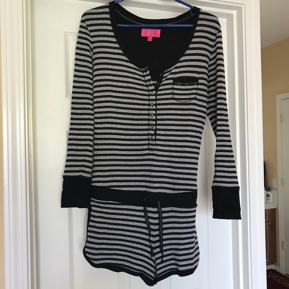 Victoria secret dropped pajama romper